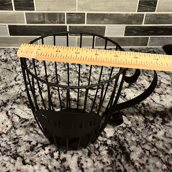 NIB Chefs Best Coffee Mug Coffee Pod Keeper, Storage Basket. - Picture 4 of 5